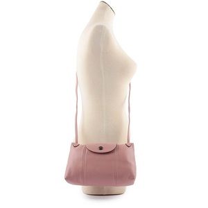 Longchamp Leather Le Pliage Cuir Crossbody Bag